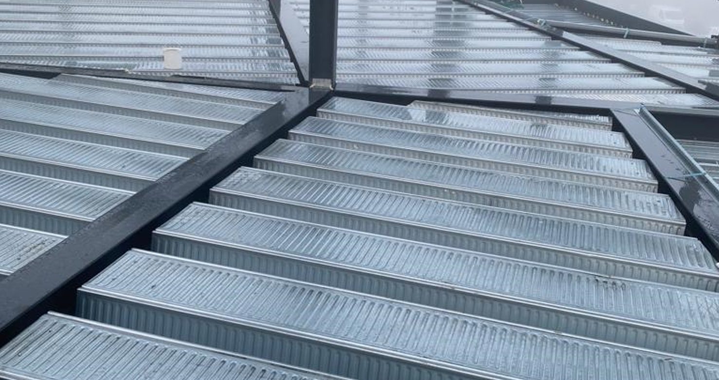 metal floor decking